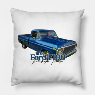 1978 Ford F100 Pickup Truck Pillow