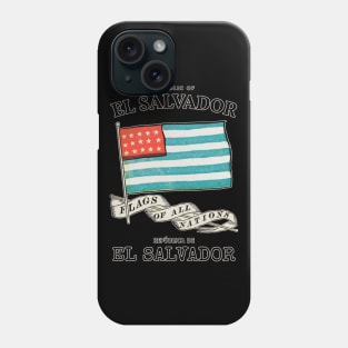 Antique El Salvador Country Flag Phone Case