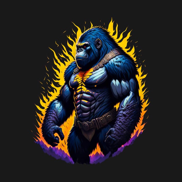 Warrior Gorilla by nnorbi