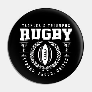 Rugby glory, tackles & triumphs collection Pin