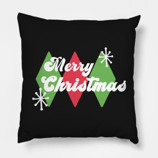 Vintage Merry Christmas Pillow