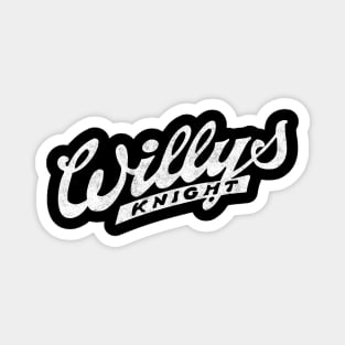 Retro Classic Cars Willys Knight d Magnet