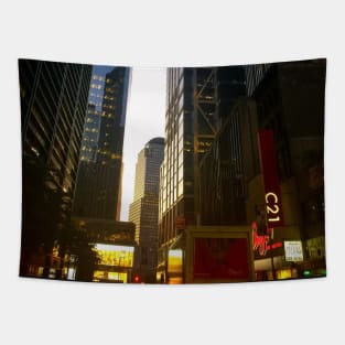 Fulton Street, Manhattan, New York City Tapestry