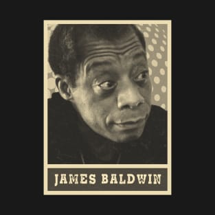 brown cream James Baldwin T-Shirt