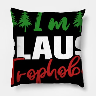 I´m Claus-Trophobic Pillow