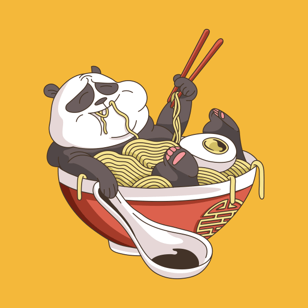 Panda Ramen by Meganpalmer