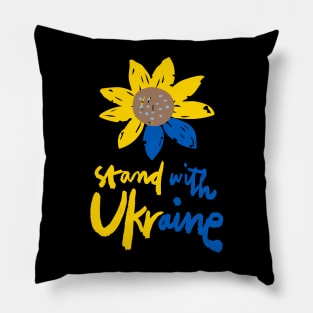 Stand With Ukraine Pillow