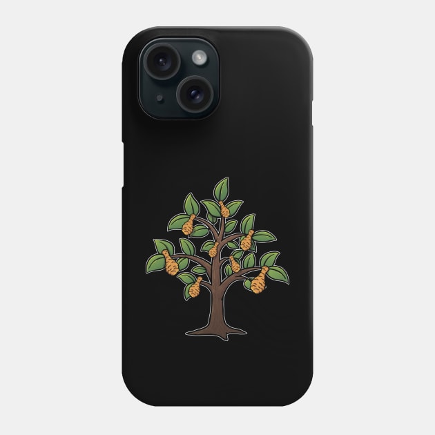 Fried Chicken Tree Phone Case by Graphic Garden