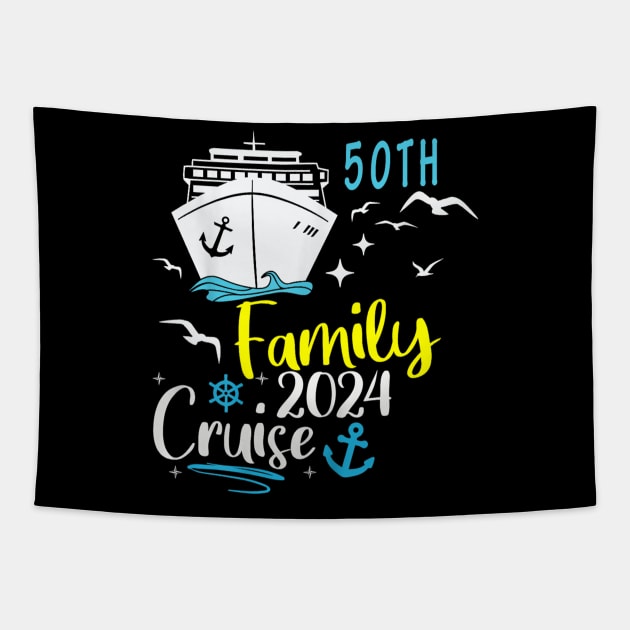 family cruise trip 2024 Tapestry by lunacreat