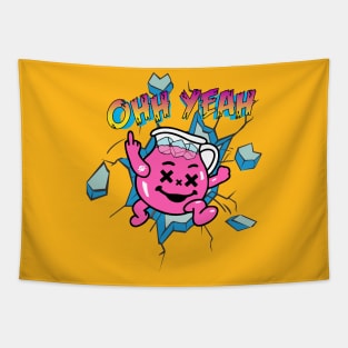 OHH YEAH! Kool Aid Man Tapestry