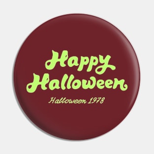 happy halloween Pin