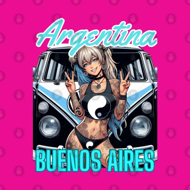 Copy of Kawaii, Anime Girl, Argentina Buenos Aires | Catsie Cat by Catsie Cat