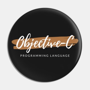 Objective-C Programming Language Paint Smear Pin