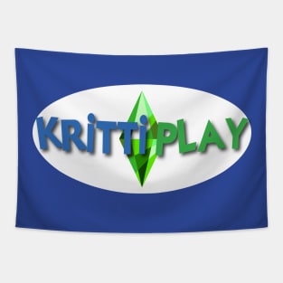 Kritti Play Official Logo Tapestry