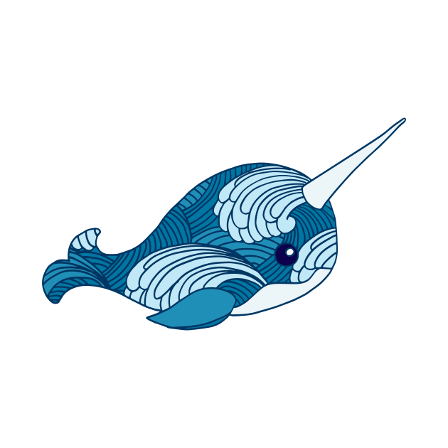 Narwhale by wildmagnolia