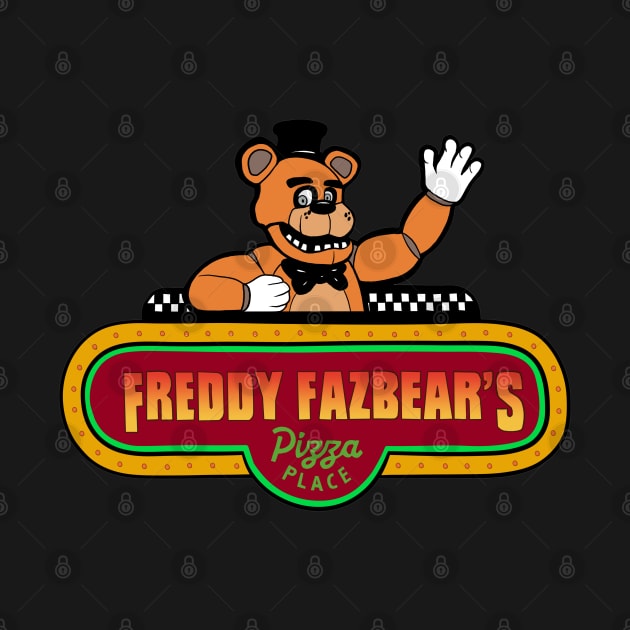 Freddy Fazbear's Pizza Place by cathures