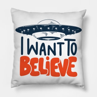 i want to believe Pillow