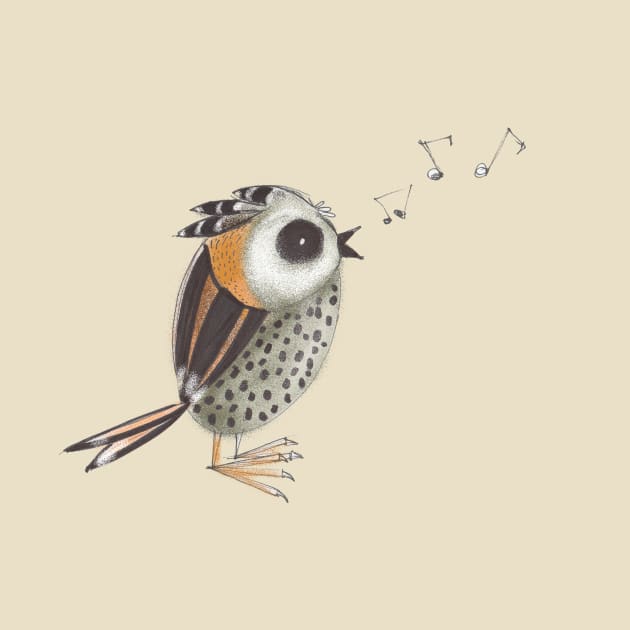Singing bird by pencildog