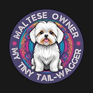 Maltese Dog Owner T-Shirt