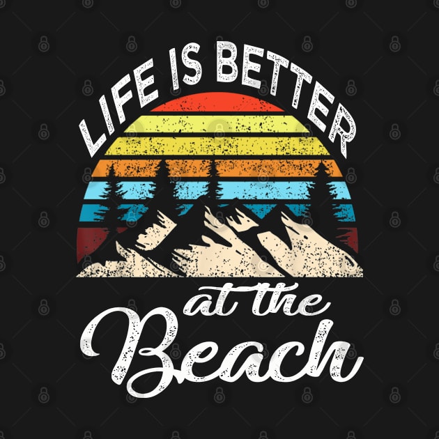 Life is better at the beach by Leosit