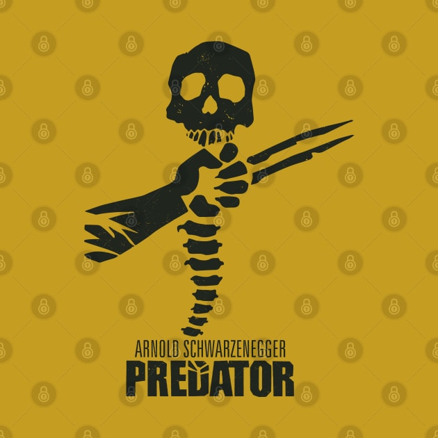 Predator: Skull & Spine Bouquet | Arnold Schwarzenegger by thespookyfog