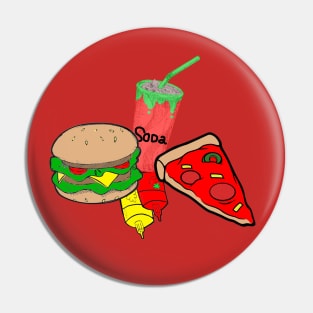 Evil food Pin