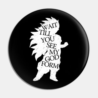 Powered Up Anime Warrior Manga Gym Workout Meme Pin