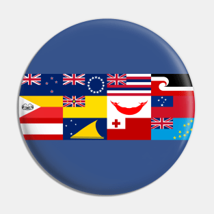 Flags of Polynesia Pin