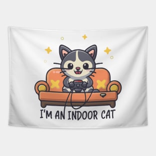 I'm An Indoor Cat. Funny. Tapestry