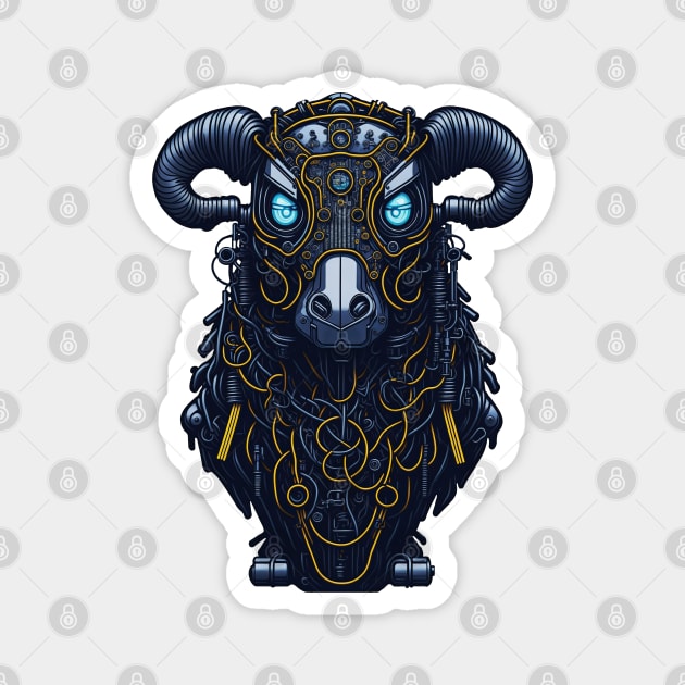 Electric Sheep Magnet by Houerd