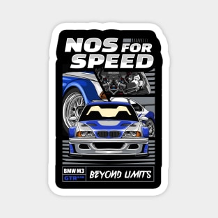 Nos  for Speed GTR E46 Magnet