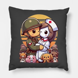 WW2 Kiss Pillow