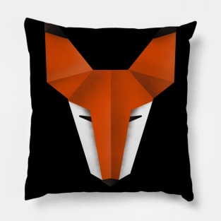 origami fox Pillow