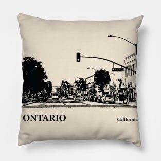 Ontario - California Pillow