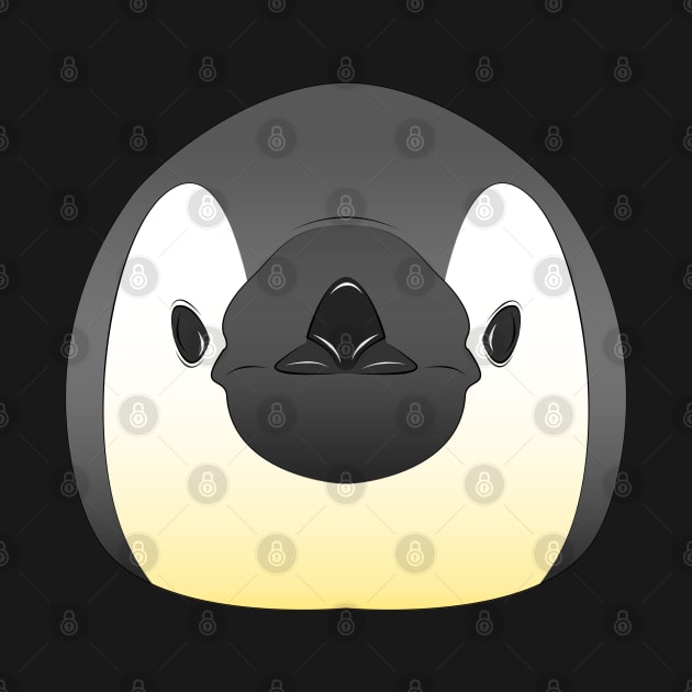 cute babby penguin face by dwalikur