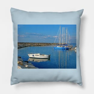 Tel Aviv Marina, Israel Pillow