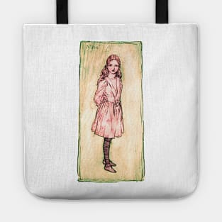 alice in wonderland sketch Tote