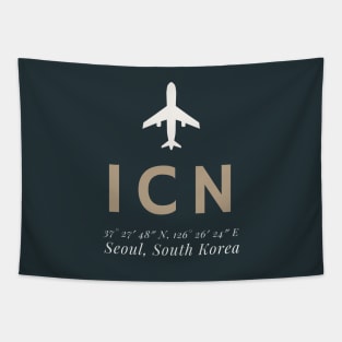 ICN Incheon Airport Korea Tapestry