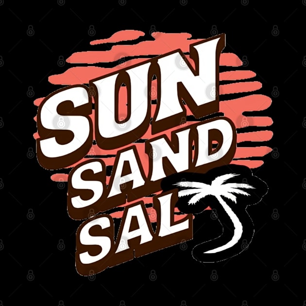 Sun Sand Salt Hello Summer Bye School Vintage Funny Surfer Riding Surf Surfing Lover Gifts by Customo