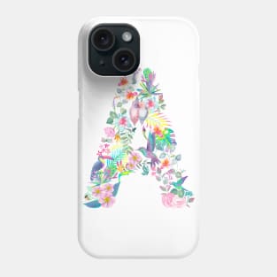 A - Decorative Alphabet Phone Case