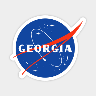 Georgia Astronaut Magnet