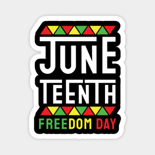 Juneteenth, Black History, Freedom Day Magnet