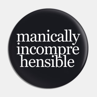 Simply Incomprehensible Pin