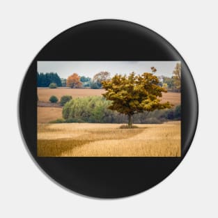 Fall Tree In Field Pin