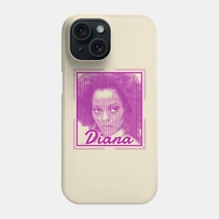 diana purple ross Phone Case