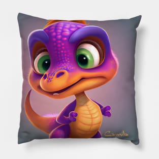 Baby Dinosaur Dino Bambino - Camila Pillow