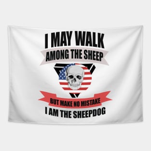 I MAY WALK  AMONG THE SHEEP Tapestry