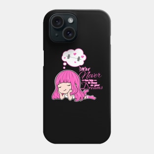 Follow your fitness dreams Phone Case