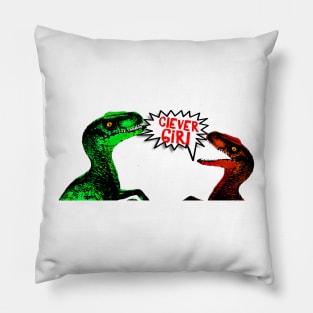 Clever Girl - Raptor Banter Pillow