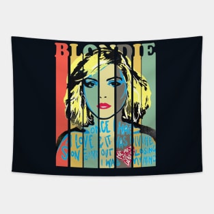 Blondie - Retro Fan Tapestry